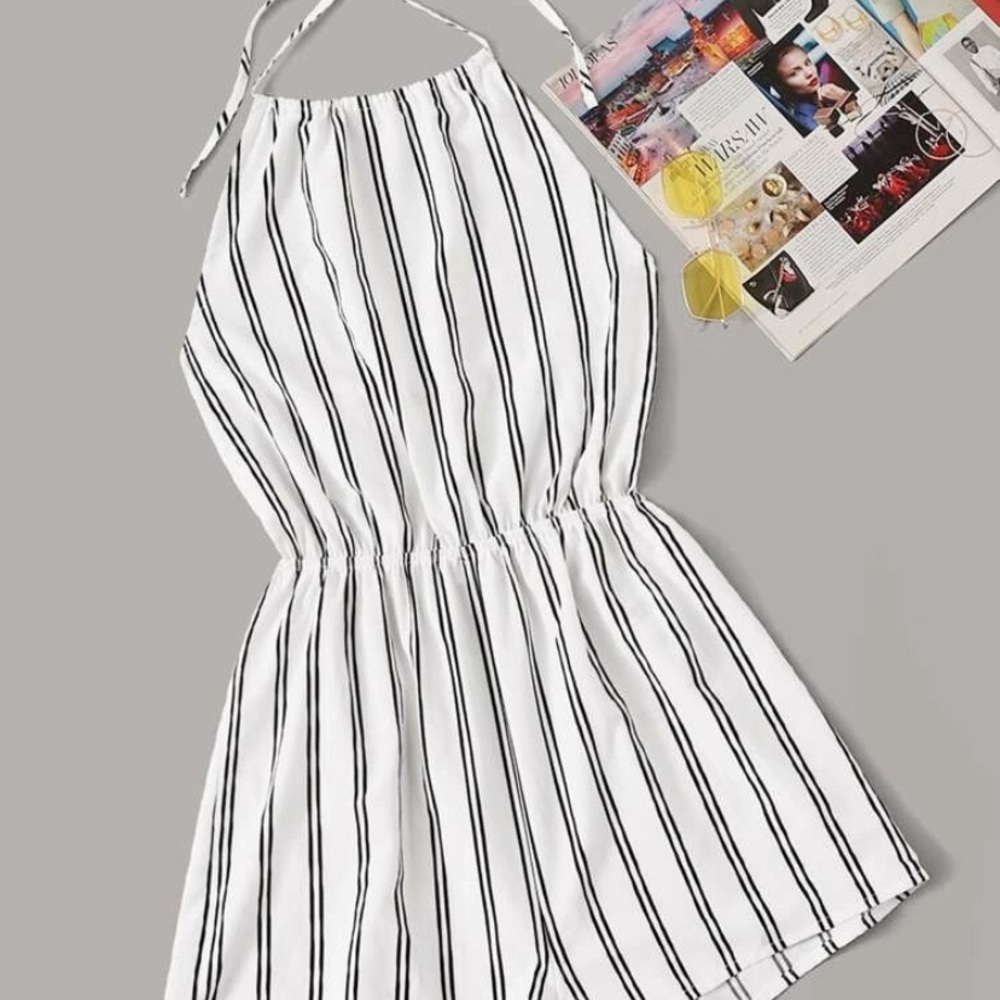 Striped Romper